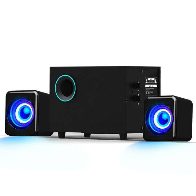 Caixa de Som 3D Surround Extra Bass