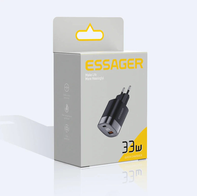 Carregador Essager 33W  Digital