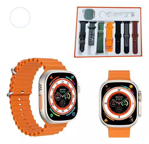 SmartWatch Ultra S9 + 7 Pulseiras + Capa + Pelicula + Brinde da Loja - Oferta Exclusiva