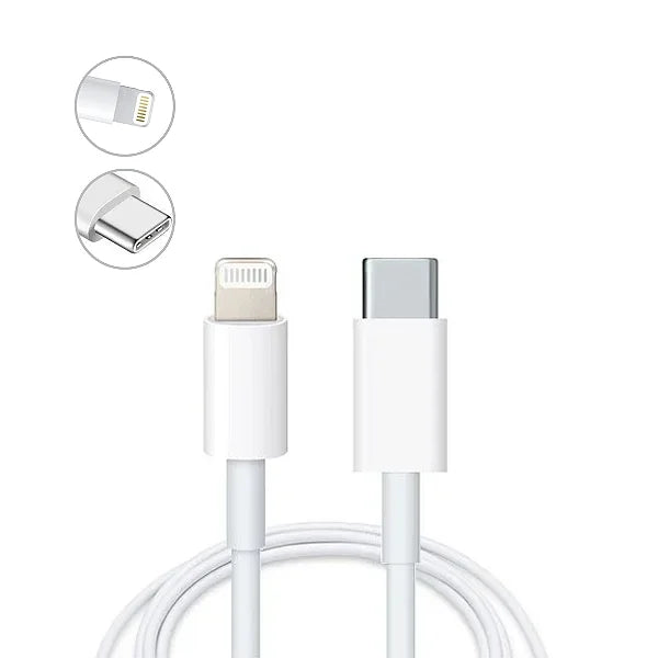 Cabo p/ Iphone Lightning USB-C 1/2m