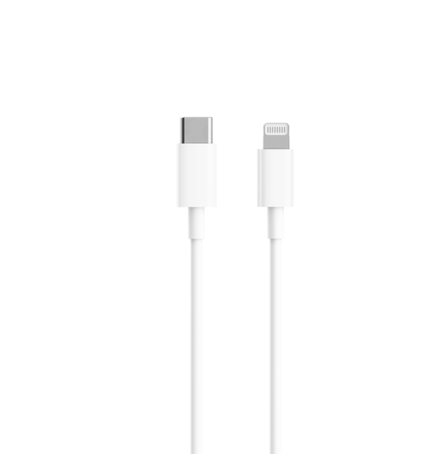 Cabo p/ Iphone Lightning USB-C 1/2m