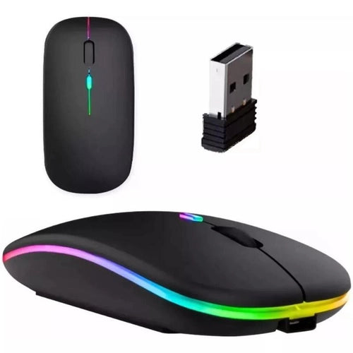 Mouse Wireles Led Rgb