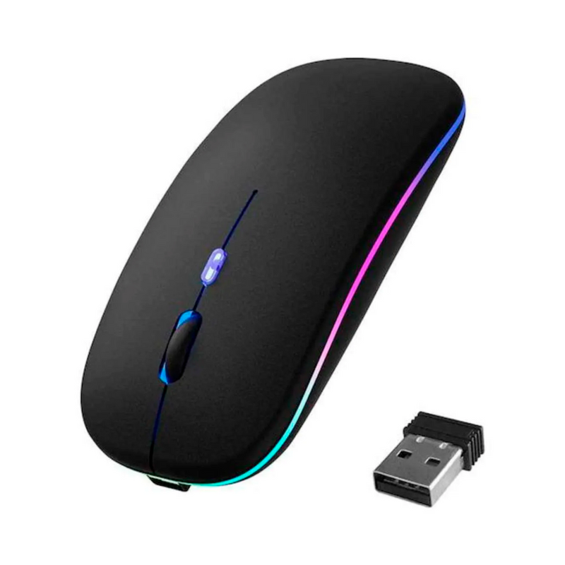 Mouse Wireles Led Rgb